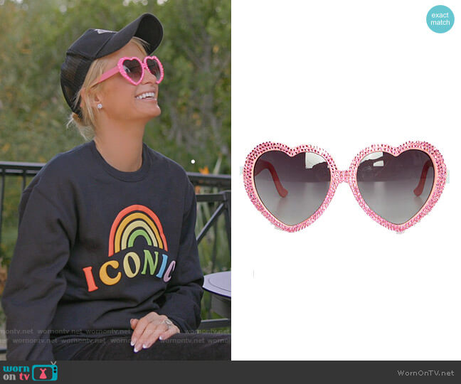 A-Morir Schubert Sunglasses worn by Paris Hilton on Paris in Love