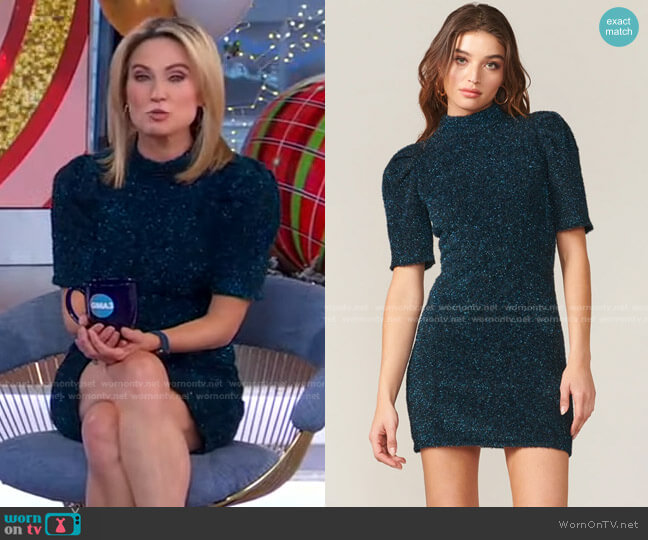 Adelyn Rae Andrea Dress worn by Amy Robach on Good Morning America