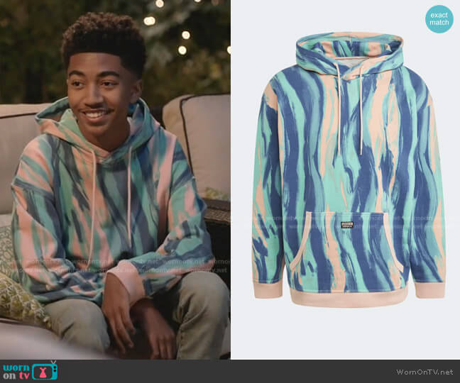 Adidas R.Y.V. Hoodie worn by Jack Johnson (Miles Brown) on Black-ish