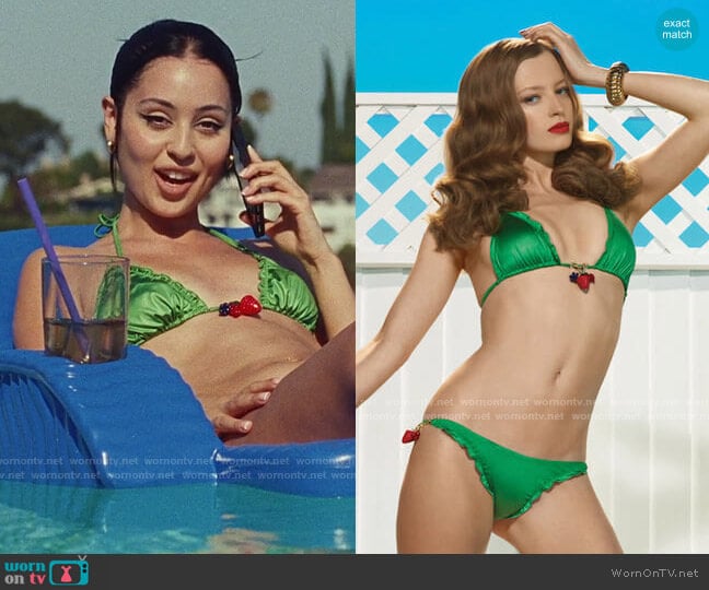 Agent Provocateur Berry Bikini - SS 2014 Collection worn by Maddy Perez (Alexa Demie) on Euphoria