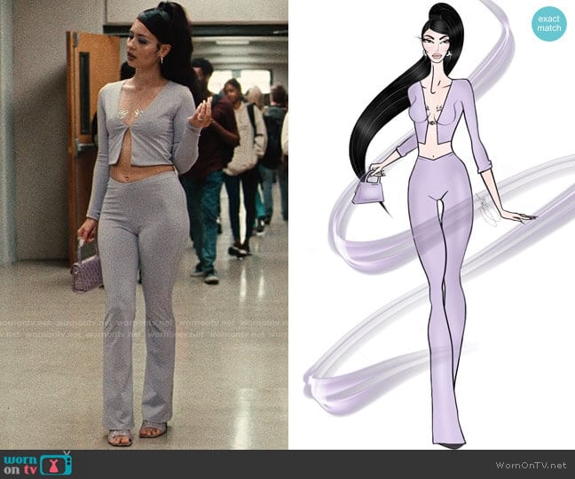 Akna Custom made worn by Maddy Perez (Alexa Demie) on Euphoria