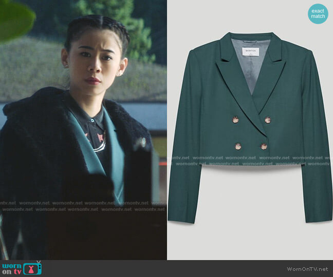 Babaton Lalonde Blazer worn by George Fan (Leah Lewis) on Nancy Drew