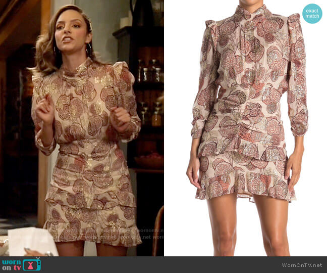 ba&sh Hydra Dress worn by Zari Tomaz (Tala Ashe) on Legends of Tomorrow