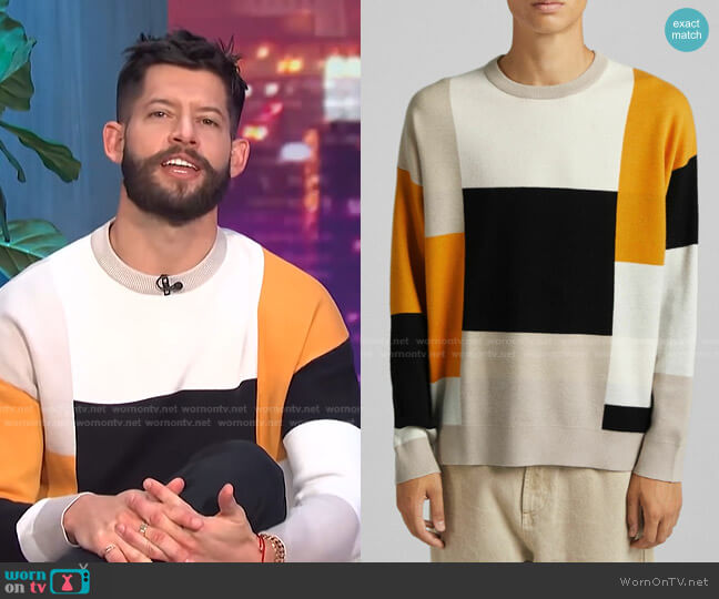 Bershka Mit Colour-Block Jumper