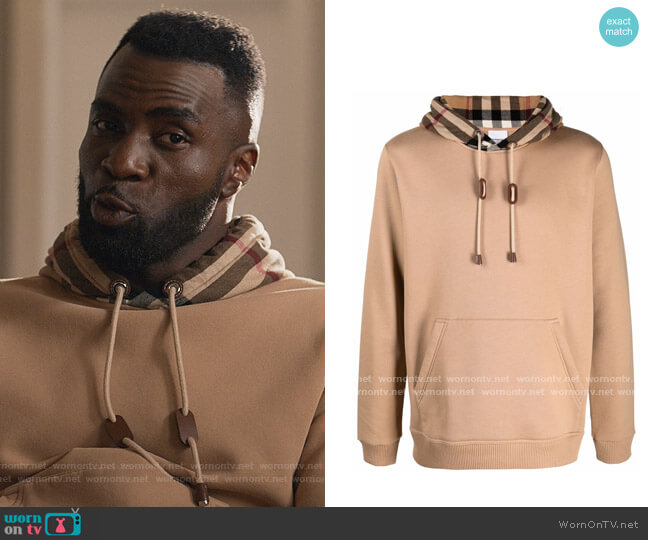 Burberry Vintage Print Hoodie