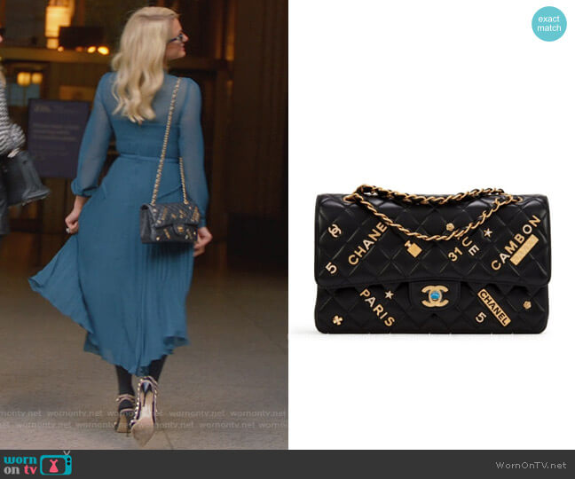 Valentino Patent Rockstud Caged Pump worn by Paris Hilton on Paris in Love