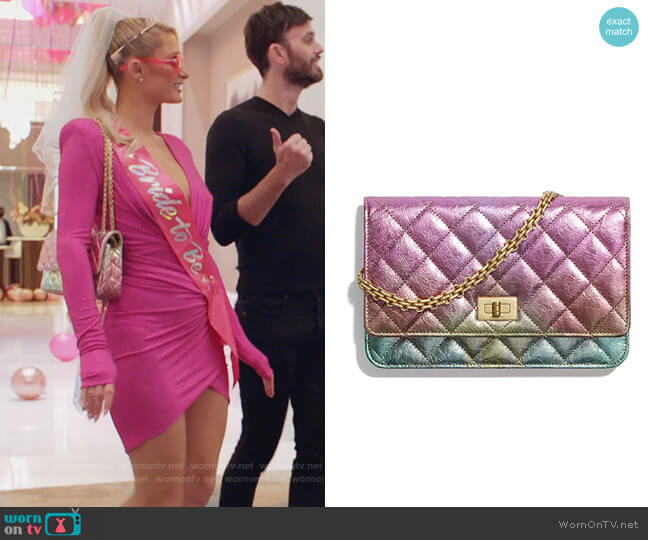 Chanel Rainbow Reissue 225 Bag worn by Paris Hilton on Paris in Love