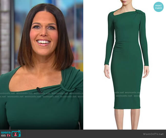 Chiara Boni La Petite Robe Hena Dress worn by Dana Jacobson on CBS Mornings