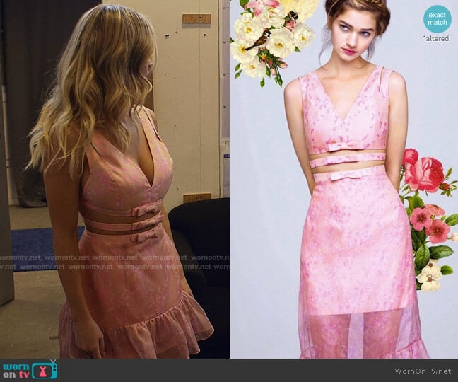 Christopher Kan - SS13 Collection Bow Dress worn by Cassie Howard (Sydney Sweeney) on Euphoria