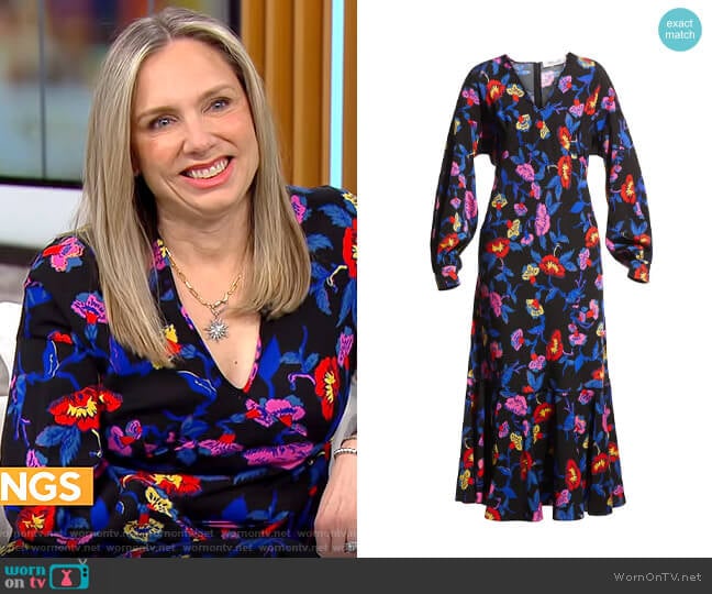 Diane von Furstenberg Luka Dress in Charlottenburg Floral