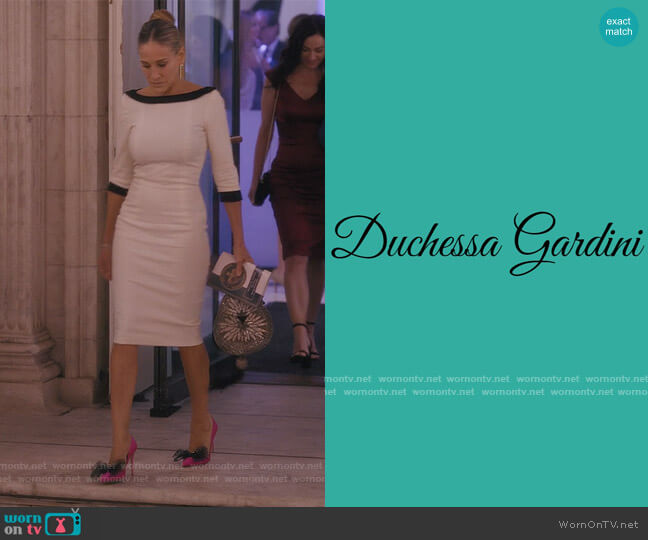 Duchessa Gardini Custom Pumps worn by Carrie Bradshaw (Sarah Jessica Parker) on And Just Like That