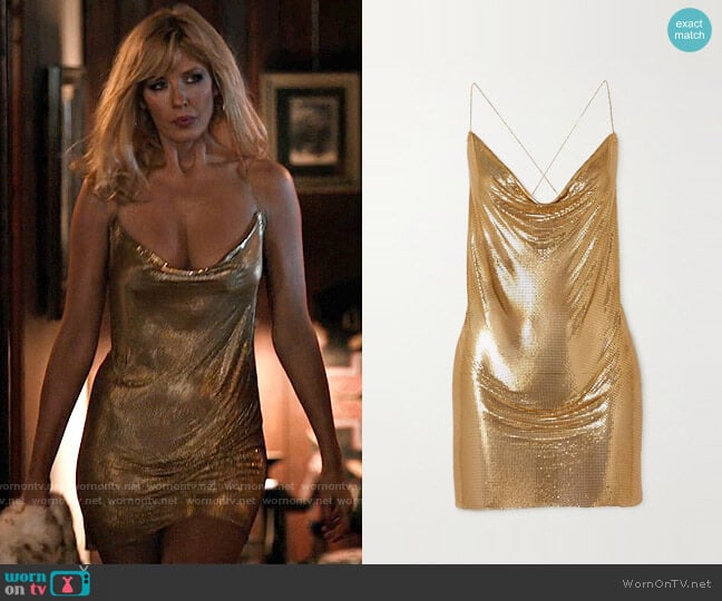 Fannie Schiavoni Zuri Dress worn by Beth Dutton (Kelly Reilly) on Yellowstone