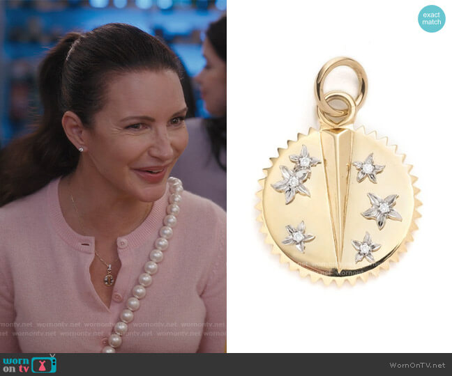 Foundrae Resilience Necklace worn by Charlotte York (Kristin Davis) on And Just Like That