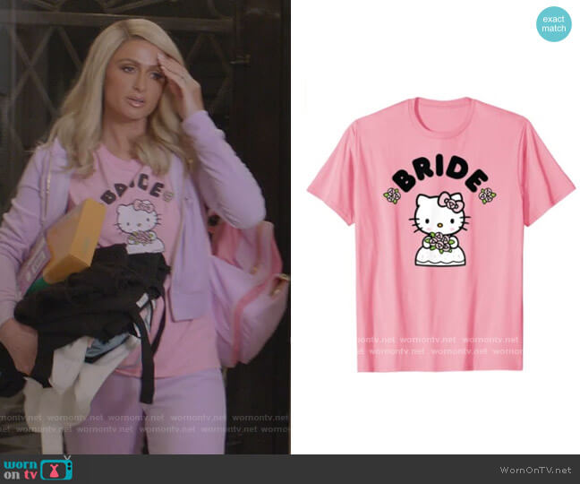 Hello Kitty Bride in Wedding Dress worn by Paris Hilton on Paris in Love