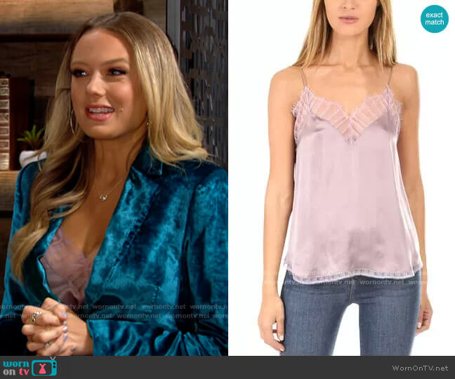 IRO Berwyn Cami worn by Abby Newman (Melissa Ordway) on The Young and the Restless