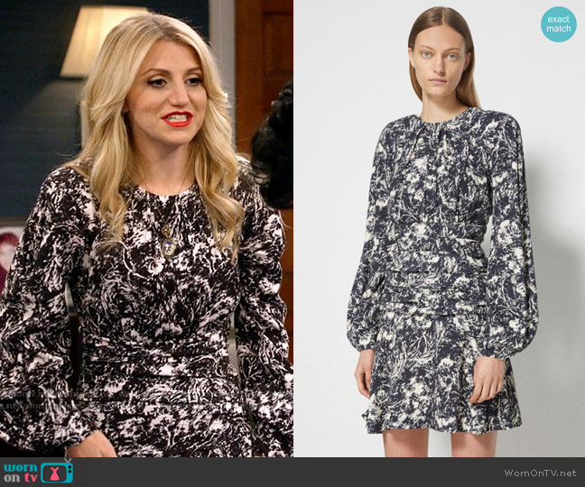 Jonathan Simkhai Anastasia Dress worn by Gina Dabrowski (Annaleigh Ashford) on B Positive