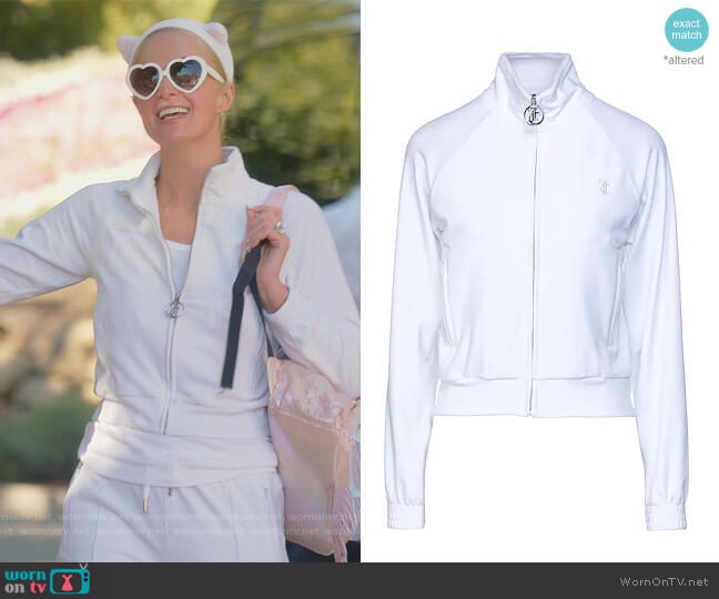 Juicy Couture Zip down Sweatshirt worn by Paris Hilton on Paris in Love
