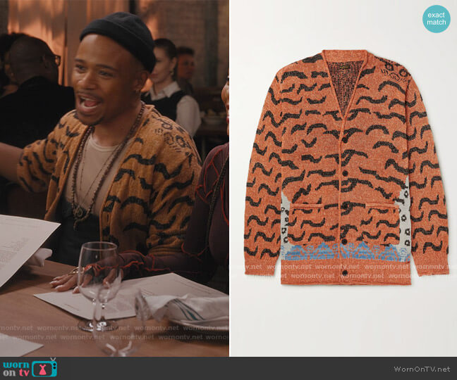 Kapital Jacquard-Knit Cardigan