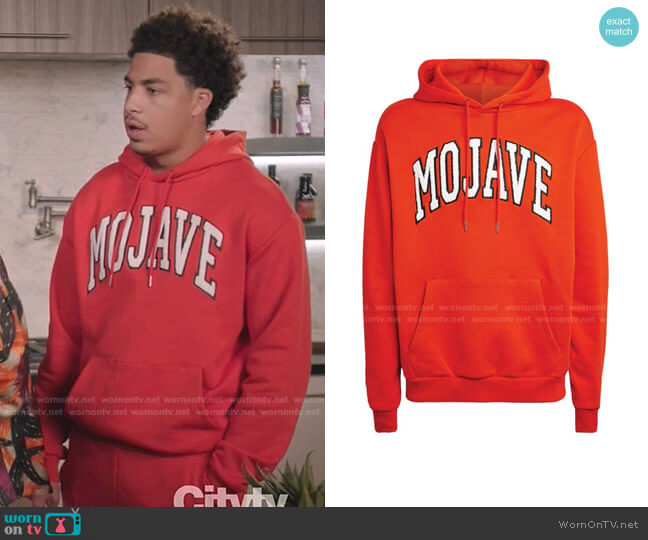 Keiser Clark Mojave Hoodie worn by Andre Johnson Jr (Marcus Scribner) on Black-ish