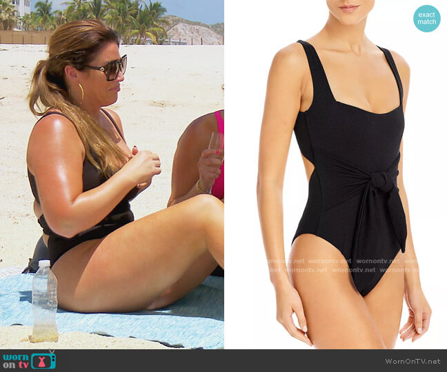 L*Space Balboa One Piece Swimsuit worn by Emily Simpson on The Real Housewives of Orange County