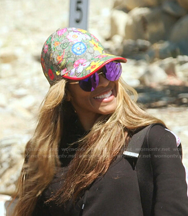 Mary’s floral print baseball cap on The Real Housewives of Salt Lake City