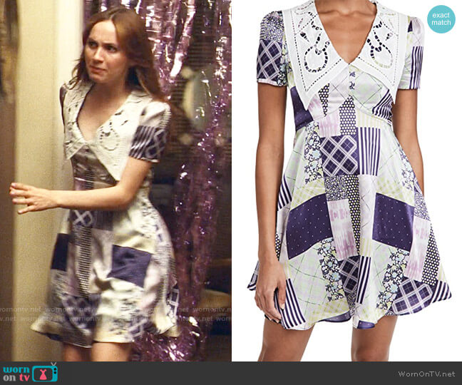 Olivia Rubin Nora Dress worn by Lexi Howard (Maude Apatow) on Euphoria