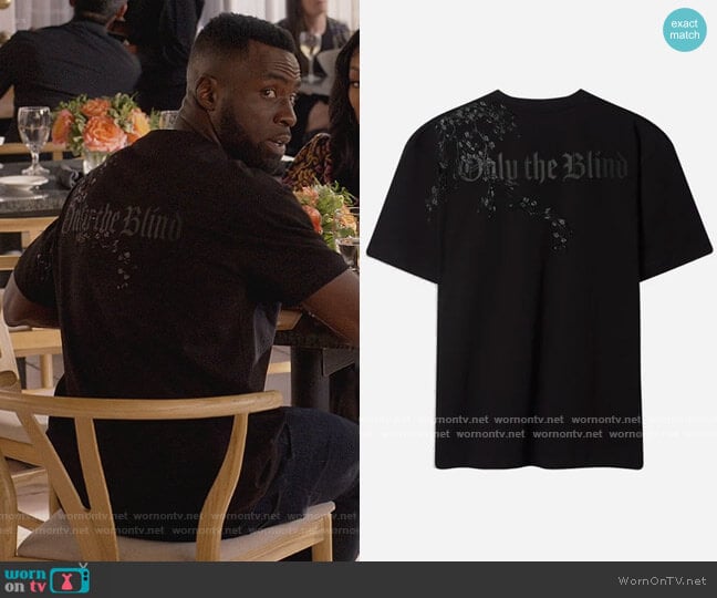 Only the Blind Black Blossom T-shirt