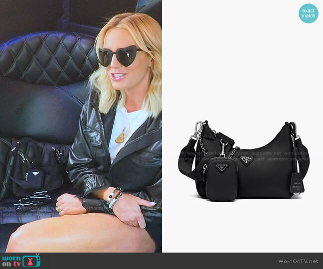 Prada Prada Re-Edition 2005Re-Nylon Bag worn by Whitney Rose on The Real Housewives of Salt Lake City