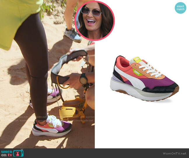 Puma Cruise Rider Silk Road Platform Sneaker worn by Lisa Barlow on The Real Housewives of Salt Lake City