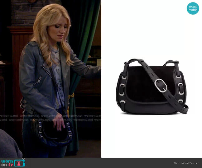 Rag & Bone Legend Saddle Bag worn by Gina Dabrowski (Annaleigh Ashford) on B Positive