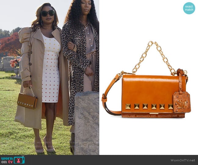 Steve Madden Bfarrin Bag in Cognac worn by Jill (Naturi Naughton) on Queens