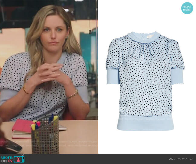 Ted Baker Erii Top worn by Tami (Taylor Louderman) on Kenan