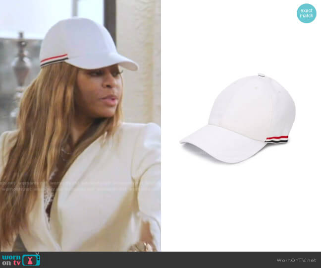 Thom Browne Classic 6-Panel Baseball Cap worn by Mary Cosby on The Real Housewives of Salt Lake City