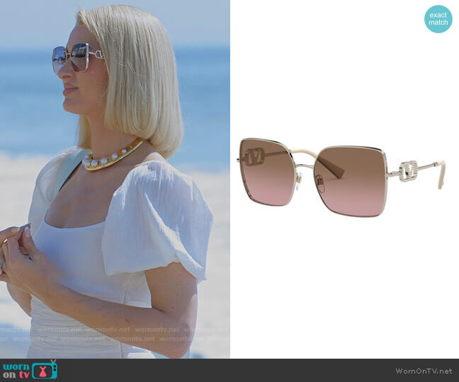 Valentino OVA2041 Sunglasses worn by Paris Hilton on Paris in Love