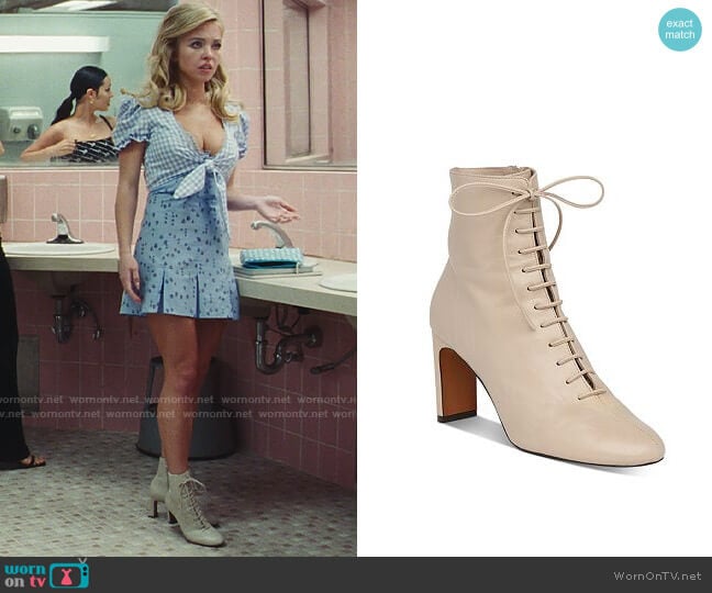 Whistles Dahlia Lace-up Boot worn by Cassie Howard (Sydney Sweeney) on Euphoria