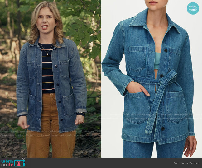Wilfred Free Port Jacket worn by Sam (Rose McIver) on Ghosts