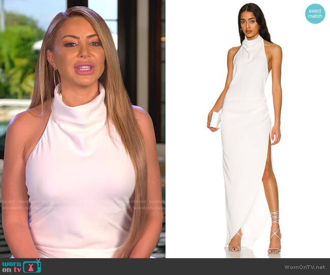 Amanda Uprichard Samba Gown worn by Larsa Pippen (Larsa Pippen) on The Real Housewives of Miami
