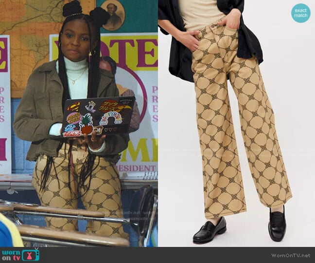 BDG High & Wide Jean worn by Naomi McDuffie (Kaci Walfall) on Naomi
