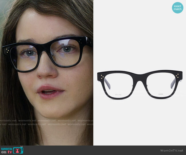 Celine Style 41426 worn by Anna Delvey (Julia Garner) on Inventing Anna