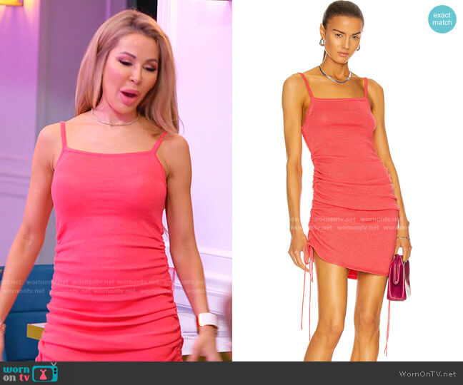 JoosTricot Half Moon Dress worn by Lisa Hochstein (Lisa Hochstein) on The Real Housewives of Miami