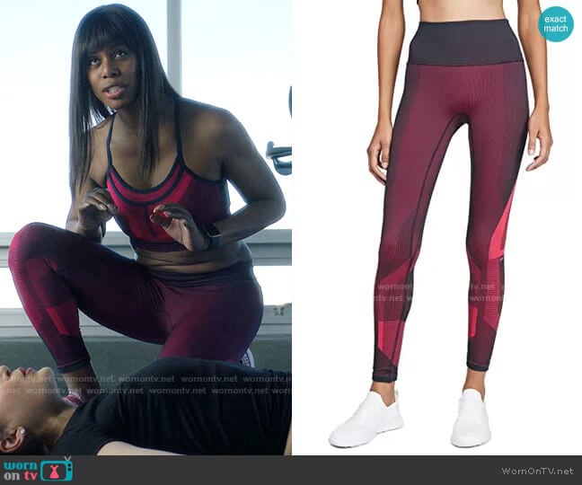 LNDR Cosmos Leggings worn by Kacy Duke (Laverne Cox) on Inventing Anna