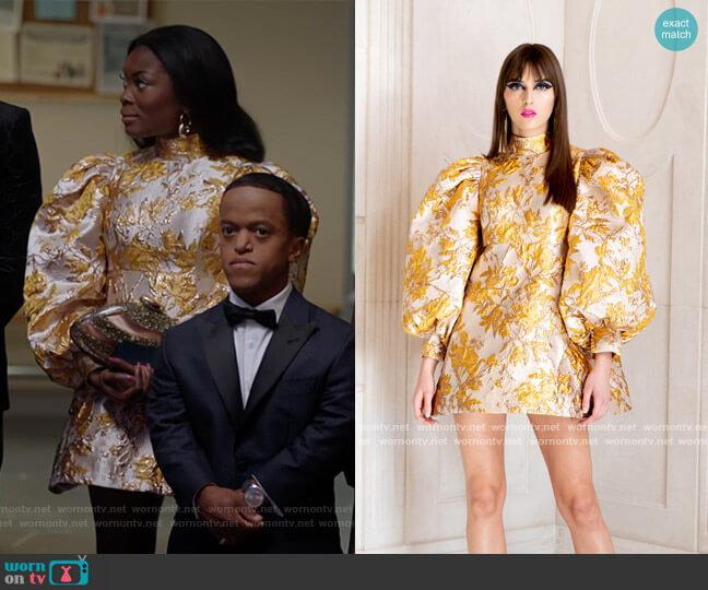 Rvng 2021 Fall Winter Collection worn by August King (Ebonee Noel) on The Kings of Napa