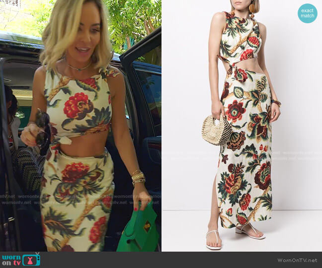 Sir. Ambroise Knot Dress worn by Nicole Martin (Nicole Martin) on The Real Housewives of Miami