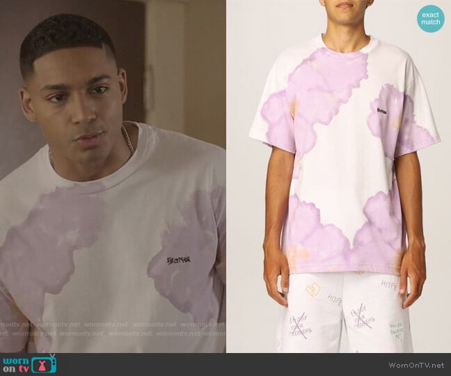 Self Made Tie Dye Tee worn by Jordan Baker (Michael Evans Behling) on All American