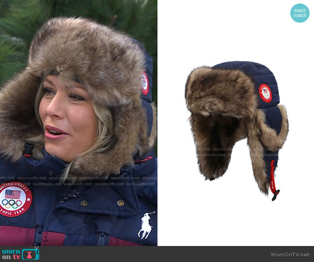 Ralph Lauren Team USA Explorer Hat worn by Dylan Dreyer on Today