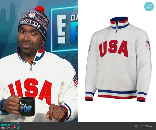 Ralph Lauren Team USA Pile Pullover Fleece