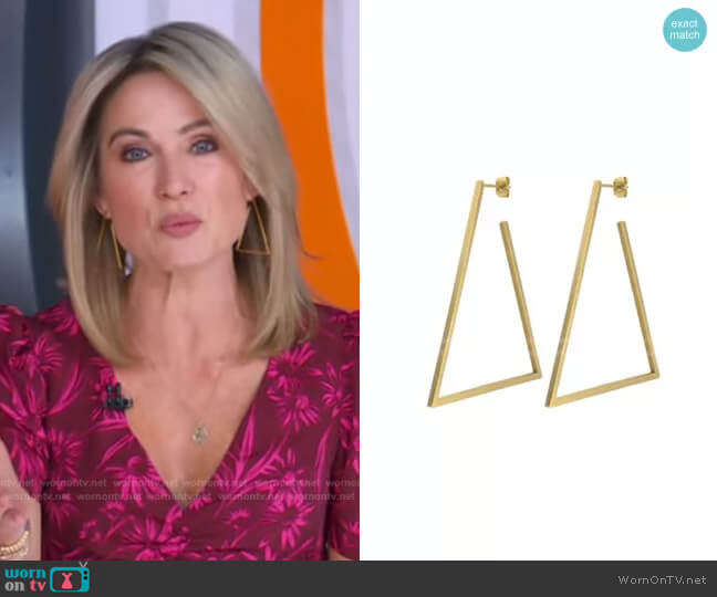 Accessory Concierge Vector Drops worn by Amy Robach on Good Morning America