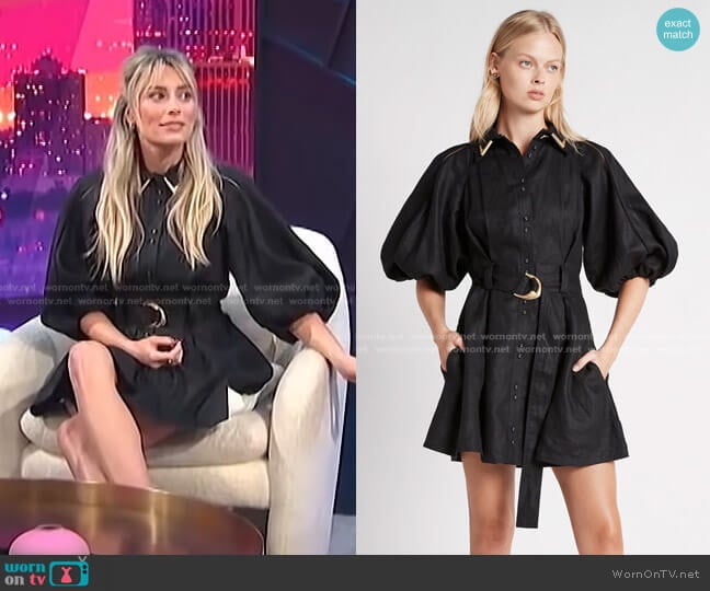 Aje Recurrence Button Up Dress