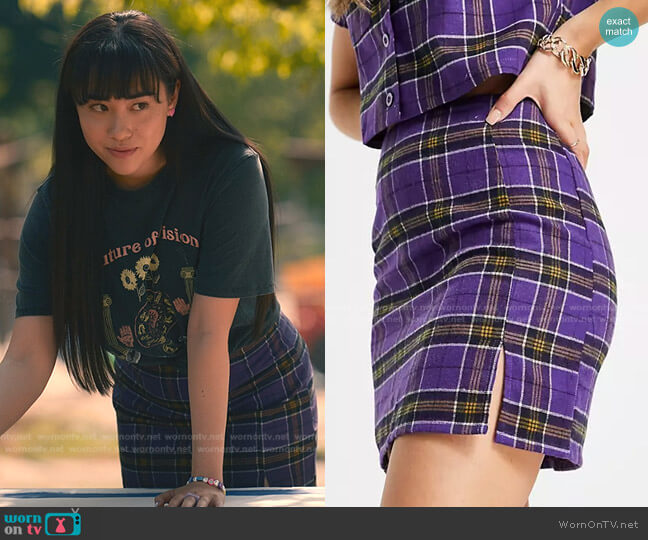 Asos Daisy Street Coordinating Mini Skirt