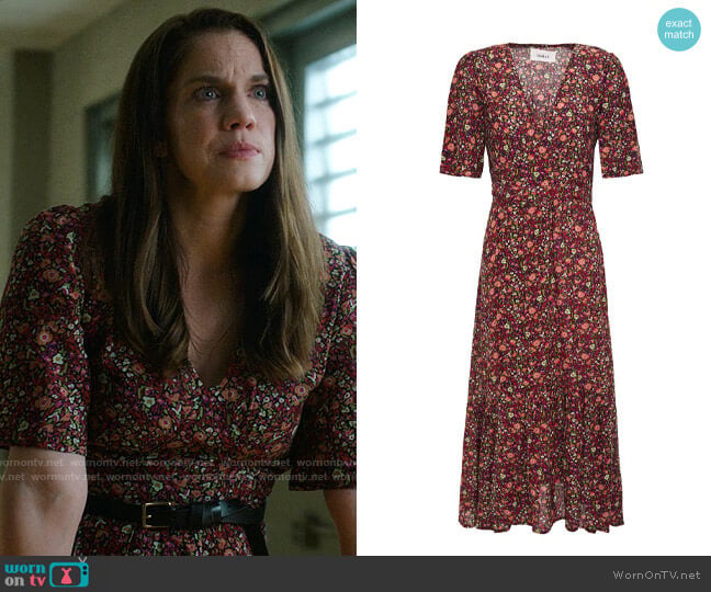 ba&sh Silvine Dress worn by Vivian Kent (Anna Chlumsky) on Inventing Anna